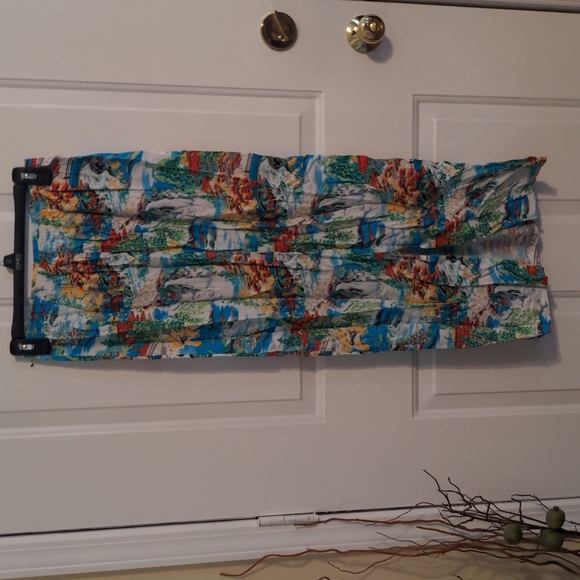 Clio  chinoiserie skirt - Picture 2 of 4